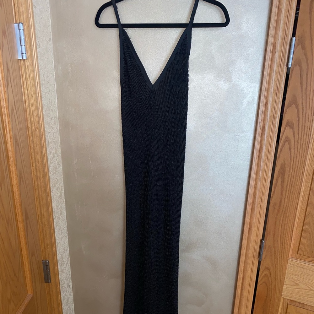 H&M Exclusive Conscious Collection, super rare black beaded Gown